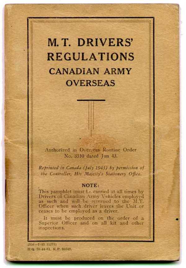 MT Drivers' Regs